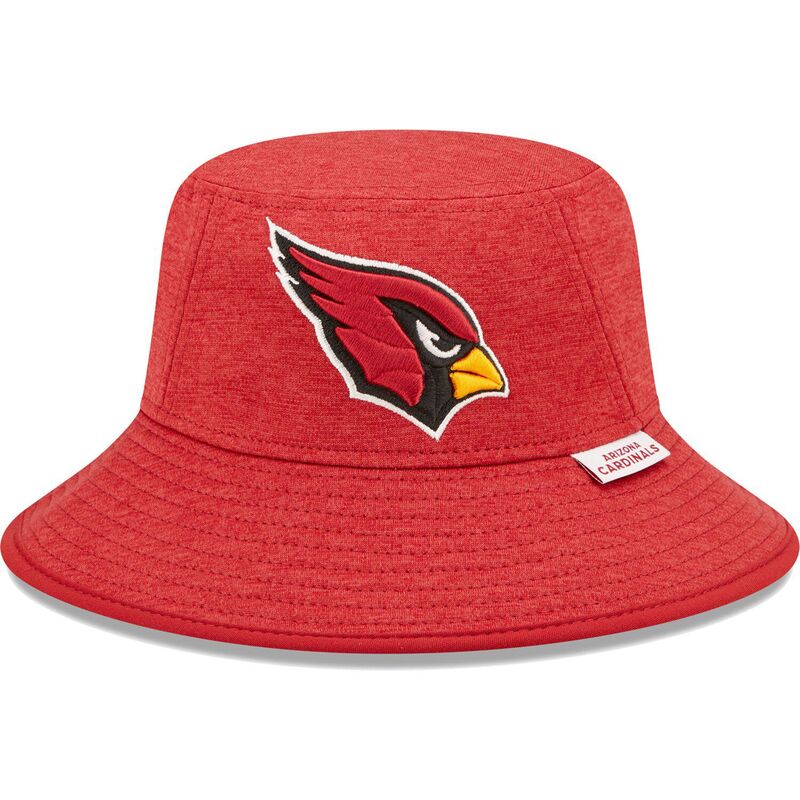 【送料無料】 ニューエラ メンズ 帽子 アクセサリー Men's New Era Heather Cardinal Arizona Cardinals Bucket Hat Acr Red