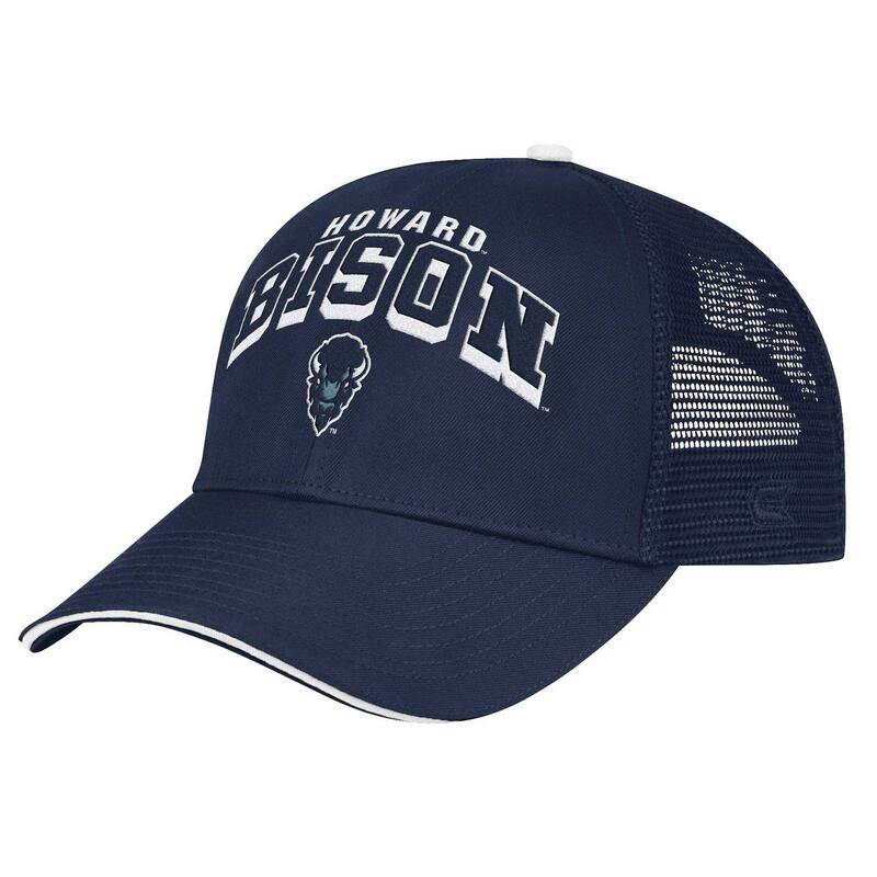 【送料無料】 コロシアム メンズ 帽子 アクセサリー Men's Colosseum Navy Howard Bison Wyatt Primary Team Trucker Adjustable Hat Nc2 Navy