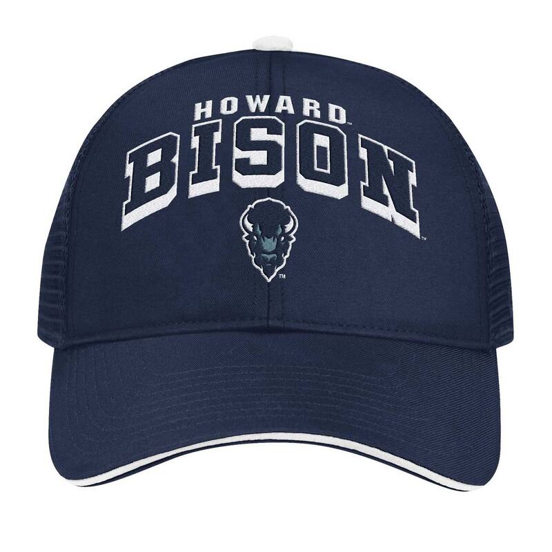 【送料無料】 コロシアム メンズ 帽子 アクセサリー Men's Colosseum Navy Howard Bison Wyatt Primary Team Trucker Adjustable Hat Nc2 Navy