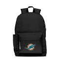 【送料無料】 アンブランデッド メンズ バックパック・リュックサック バッグ Miami Dolphins Campus Laptop Backpack Dol Black(4)