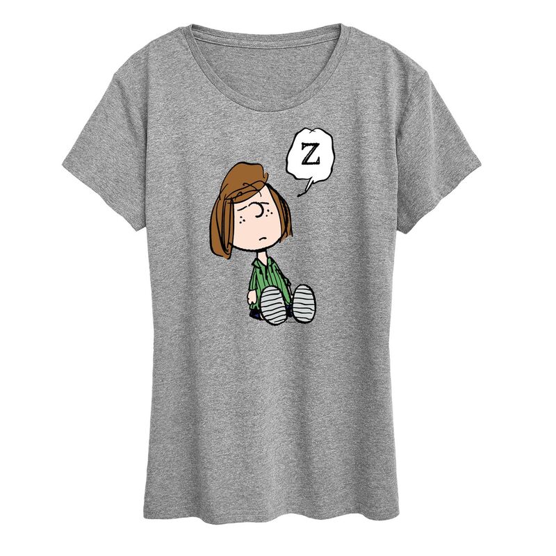【送料無料】 ライセンス キャラクター レディース Tシャツ トップス Women's Peanuts Peppermint Patt..