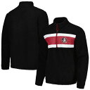 【送料無料】 G-III メンズ ジャケット・ブルゾン アウター Men's G-III Sports by Carl Banks Black Florida State Seminoles Pinch Runner Half-Zip Top Fsu Black