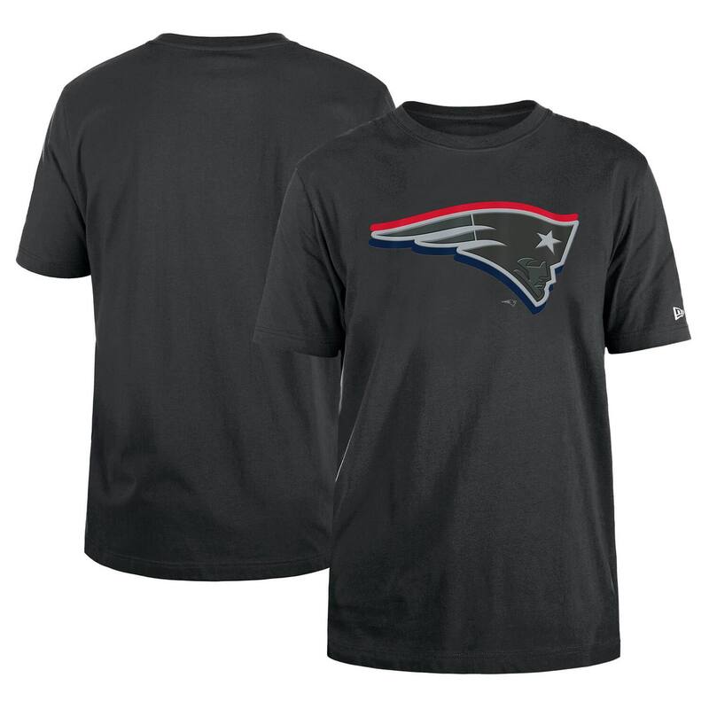【送料無料】 ニューエラ メンズ Tシャツ トップス Men's New Era Charcoal New England Patriots 2024 NFL Draft T-Shirt Pat Charco
