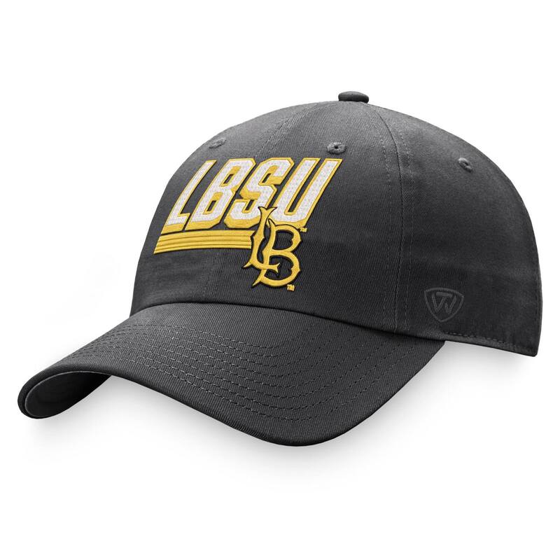 【送料無料】 トップオブザワールド メンズ 帽子 アクセサリー Men's Top of the World Charcoal Long Beach State 49ers Slice Adjustable Hat Lbs Charco