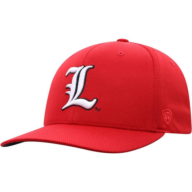 【送料無料】 トップオブザワールド メンズ 帽子 アクセサリー Men's Top of the World Red Louisville Cardinals Reflex Logo Flex Hat Lou Red