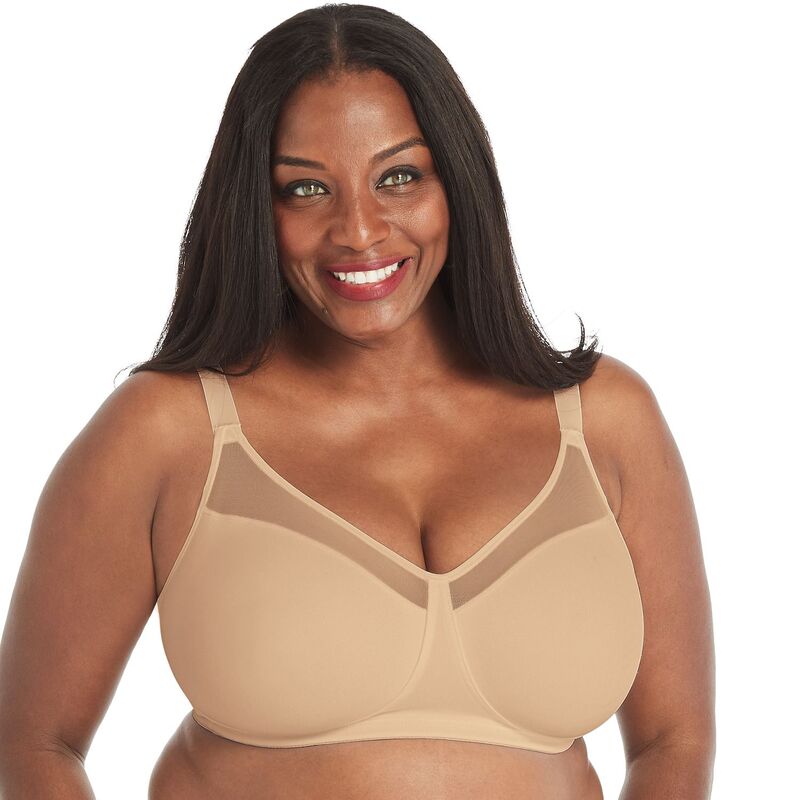 【送料無料】 プレイテックス レディース ブラジャー アンダーウェア PlaytexR 18 HourR Smoothing Minimizer Wirefree Bra 4697 Nude