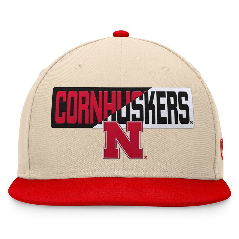 【送料無料】 トップオブザワールド メンズ 帽子 アクセサリー Men's Top of the World Khaki Nebraska Huskers Goalaso Snapback Hat Neb Beig K