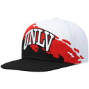 【送料無料】 アンブランデッド メンズ 帽子 アクセサリー Men's Mitchell & Ness Black/White UNLV Rebels Paintbrush Snapback Hat Nlv Black(4)