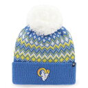 【送料無料】 アンブランデッド レディース 帽子 アクセサリー Women's '47 Royal Los Angeles Rams Elsa Cuffed P...