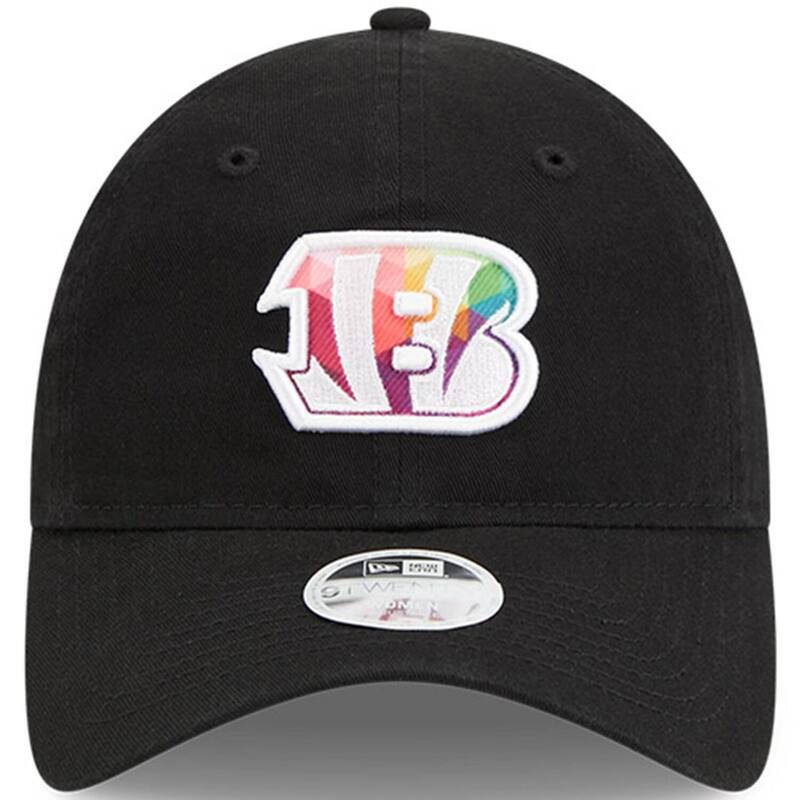 【送料無料】 ニューエラ レディース 帽子 アクセサリー Women's New Era Black Cincinnati Bengals 2023 NFL Crucial Catch 9TWENTY Adjustable Hat Bng Black