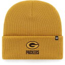 【送料無料】 アンブランデッド レディース 帽子 アクセサリー Women's '47 Gold Green Bay Packers Haymaker Cuff...