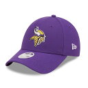 【送料無料】 ニューエラ レディース 帽子 アクセサリー Women's New Era Purple Minnesota Vikings Simple 9FO...