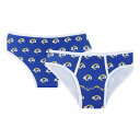 【送料無料】 アンブランデッド レディース パンツ アンダーウェア Women's Concepts Sport Royal Los Angeles Rams ...