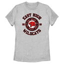 【送料無料】 ディズニー レディース Tシャツ トップス Disney's High School Musical Juniors' East High Wil...