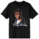 【送料無料】 ライセンス キャラクター レディース Tシャツ トップス Juniors' Cry-Baby 1990 Johnny Depp Crewneck ...