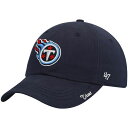 【送料無料】 アンブランデッド レディース 帽子 アクセサリー Women's '47 Navy Tennessee Titans Miata Clean Up...