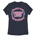 【送料無料】 ライセンス キャラクター レディース Tシャツ トップス Juniors' Candy Land World's Best Grandma Tee...