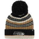 【送料無料】 アンブランデッド レディース 帽子 アクセサリー Women's '47 Natural Seattle Seahawks Barista Cuf...