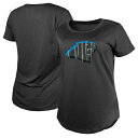 【送料無料】 ニューエラ レディース Tシャツ トップス Women's New Era Charcoal Carolina Panthers 2024 NFL...