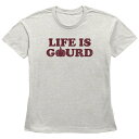 【送料無料】 アンブランデッド レディース Tシャツ トップス Women's Life Is Gourd Graphic Tee Oatmeal