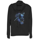 【送料無料】 アンブランデッド レディース Tシャツ トップス Juniors' Shark Galaxy Cowlneck Graphic Lightweig...