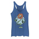 【送料無料】 ライセンス キャラクター レディース Tシャツ トップス Juniors' Cuphead Cagney Flower Pose Tank Top...