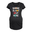 【送料無料】 ライセンス キャラクター レディース Tシャツ トップス Maternity Shore is Hot Out Here Graphic Tee ...
