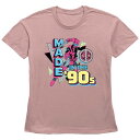 【送料無料】 マーベル レディース Tシャツ トップス Women's Marvel Deadpool Made In The 90s Poster Graph...