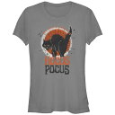 【送料無料】 ディズニー レディース Tシャツ トップス Disney's Hocus Pocus Mr. Binx It's Just A Bunch Of ...