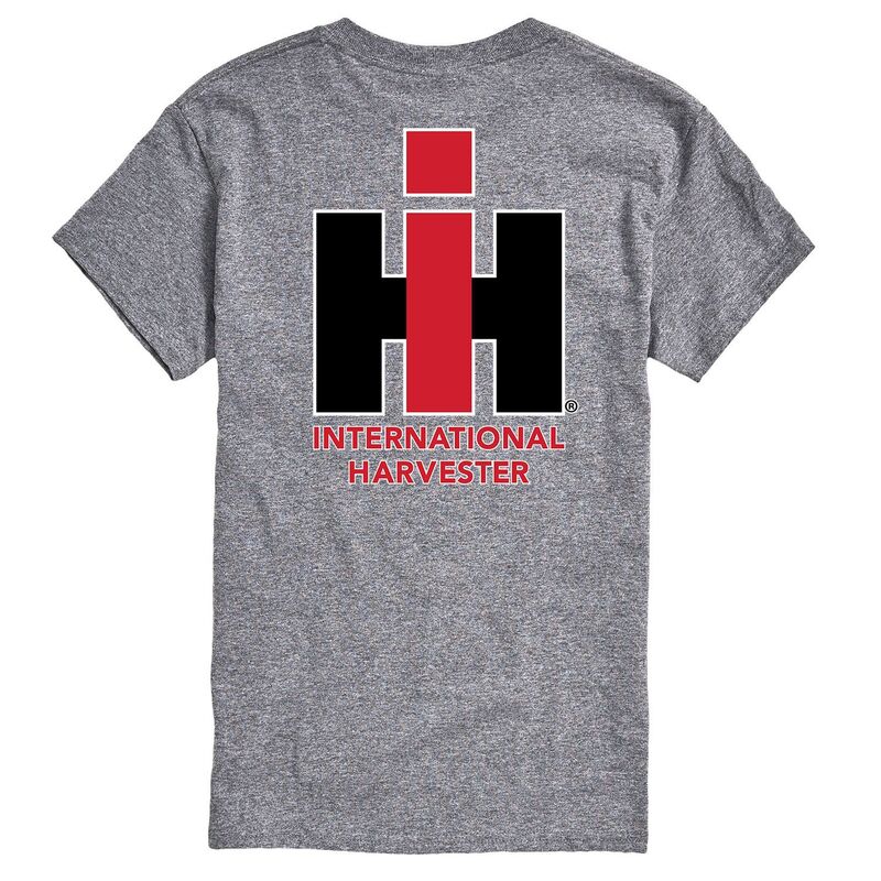 【送料無料】 ライセンス キャラクター メンズ Tシャツ トップス Men's Case IH Logo Tee Gray