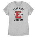 【送料無料】 ディズニー レディース Tシャツ トップス Disney's High School Musical Juniors' East High Wil...