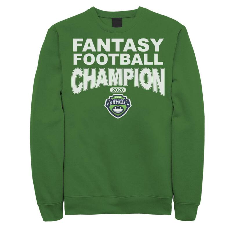 ReVida ŷԾŹ㤨̵֡ 饤 饯  T ȥåץ Men's ESPN 2020 Fantasy Football Champion Logo Sweatshirt KellyפβǤʤ10,480ߤˤʤޤ