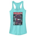 【送料無料】 ライセンス キャラクター レディース Tシャツ トップス Juniors' Pokemon Mismagius Cover Racerback Tank Top Cancun