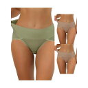 【送料無料】 アレグラ ケー レディース パンツ アンダーウェア 3 Packs Women's Hi-cut Ribbed High Waist Tummy ...