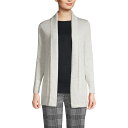【送料無料】 ランズエンド レディース ニット・セーター アウター Women's Lands' End Shawl Collar Cardigan Sweater Gray Heather Donegal(4)