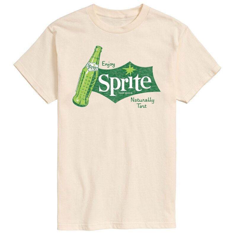 【送料無料】 ライセンス キャラクター メンズ Tシャツ トップス Men's Sprite Naturally Tart Cream