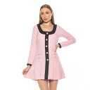 【送料無料】 アレクシアアドマー レディース ワンピース トップス Women's ALEXIA ADMOR Nina Long Sleeve Drop Wai...