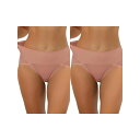 【送料無料】 アレグラ ケー レディース パンツ アンダーウェア 2 Packs Women's Hi-cut Ribbed High Waist Tummy ...