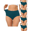 【送料無料】 アレグラ ケー レディース パンツ アンダーウェア 5 Packs Women's Cotton High Waist (available In...
