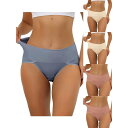 【送料無料】 アレグラ ケー レディース パンツ アンダーウェア 5 Packs Women's Hi-cut Ribbed High Waist Tummy ...