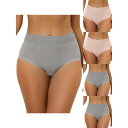 【送料無料】 アレグラ ケー レディース パンツ アンダーウェア 5 Packs Women's High Waist Underwear Tummy Cont...