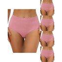 【送料無料】 アレグラ ケー レディース パンツ アンダーウェア 5 Packs Women's High Waist Underwear Tummy Cont...