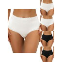 【送料無料】 アレグラ ケー レディース パンツ アンダーウェア 5 Packs Women's High Waist Underwear Tummy Cont...