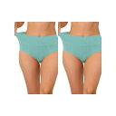 【送料無料】 アレグラ ケー レディース パンツ アンダーウェア 2 Packs Women's Cotton High Waist (available In...
