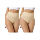 【送料無料】 アレグラ ケー レディース パンツ アンダーウェア 2 Packs Women's High-waisted Briefs Invisible T...