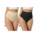 【送料無料】 アレグラ ケー レディース パンツ アンダーウェア 2 Packs Women's High-waisted Briefs Invisible T...