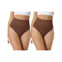 【送料無料】 アレグラ ケー レディース パンツ アンダーウェア 2 Packs Women's High-waisted Briefs Invisible T...