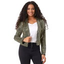【送料無料】 アレグラ ケー レディース ジャケット・ブルゾン アウター Sparkly Cropped Cardigan For Women's Open F...
