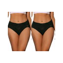 【送料無料】 アレグラ ケー レディース パンツ アンダーウェア 2 Packs Women's Lace Underwear High Waisted Bre...