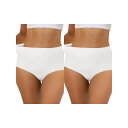 【送料無料】 アレグラ ケー レディース パンツ アンダーウェア 2 Packs Women's Elastic High-waisted Traceless ...